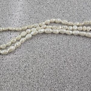 10k Freshwater Pearl And Necklace Set